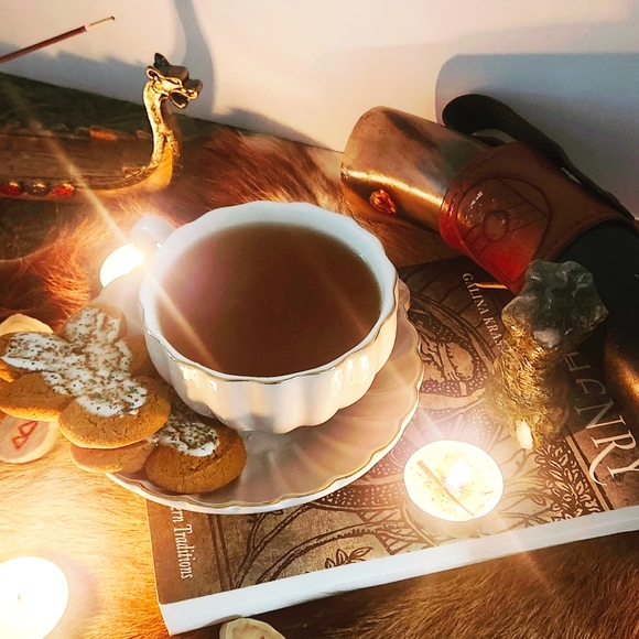 Lagertha, Caffinated, green tea, herbal blend, Shield Maiden energy - Picture 4 of 12